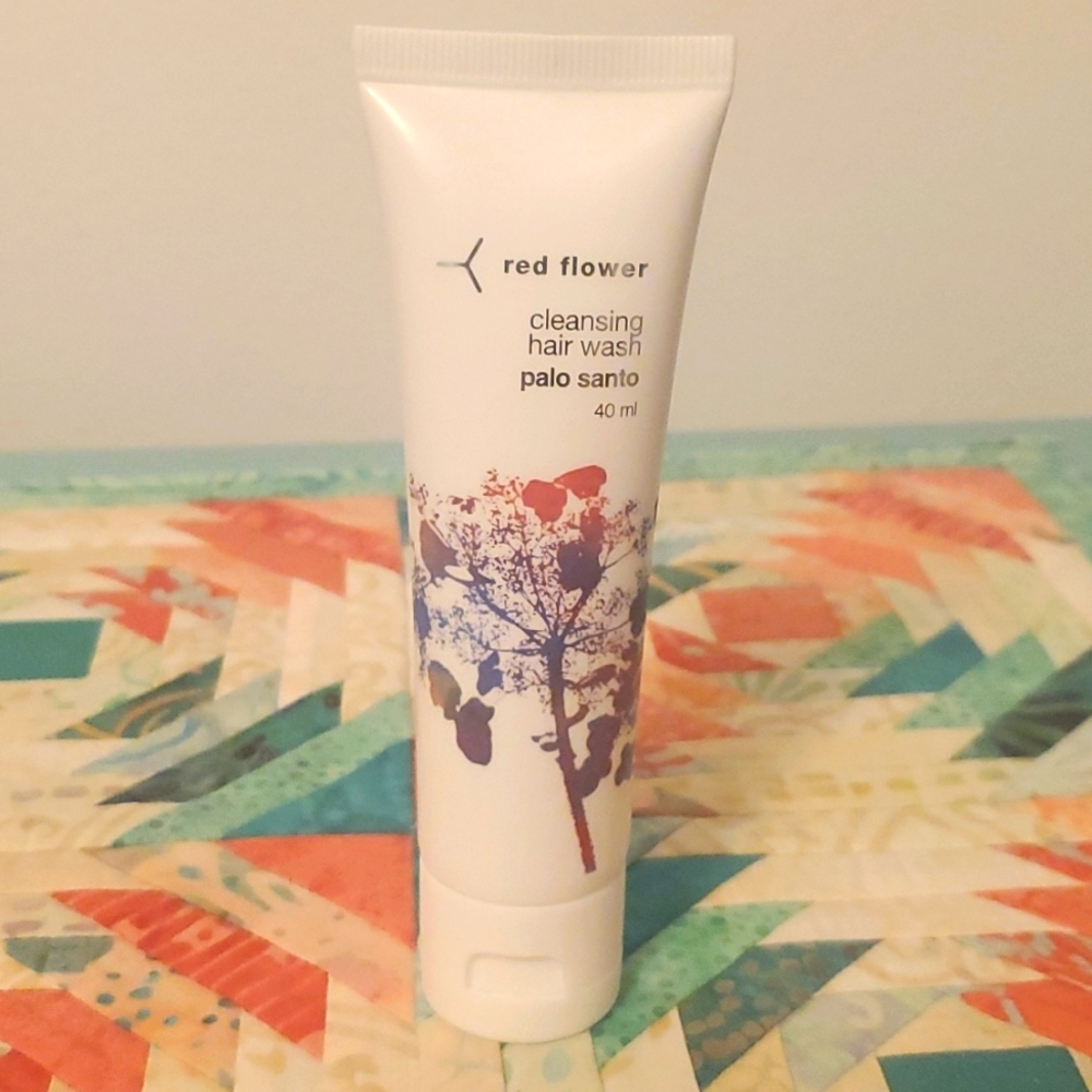 New Red Flower Cleansing Hair Wash-Palo Santo